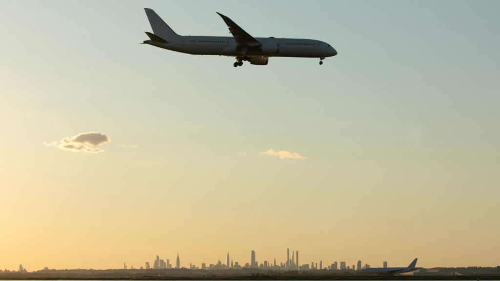 A passenger gave birth just before landing at JFK, and the sound delivers fully