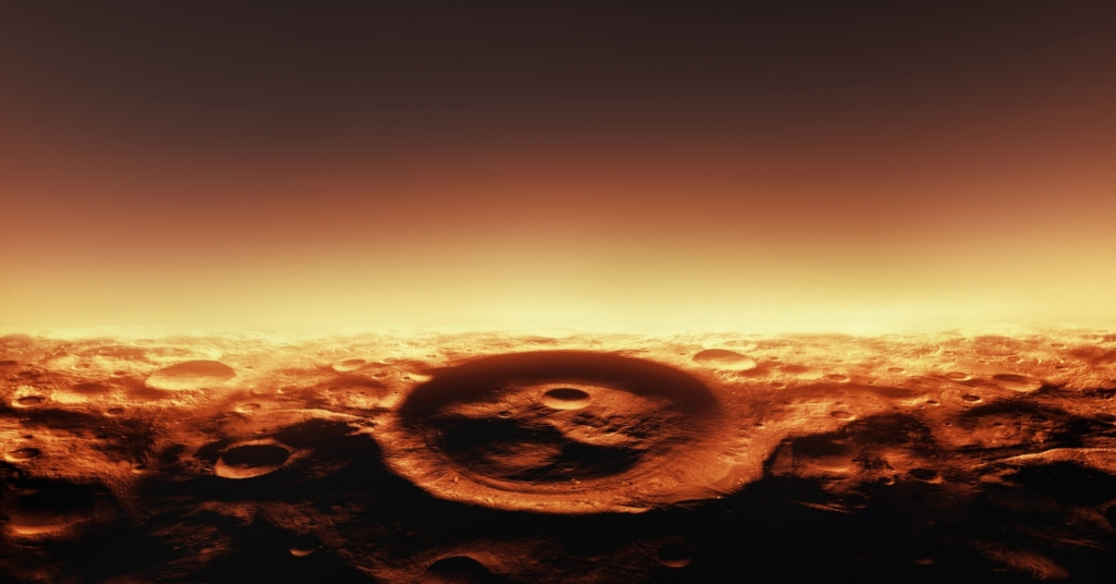 Did volcanoes on Mars erupt during the last days of the dinosaurs?