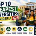Top 10 Cheapest Universities in Nigeria 2026
