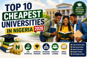 Top 10 Cheapest Universities in Nigeria 2026