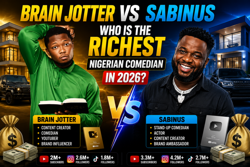 Brain Jotter vs Sabinus: Who's Richer?
