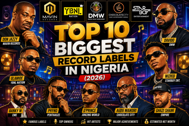 Top 10 Most Famous Record Labels in Nigeria